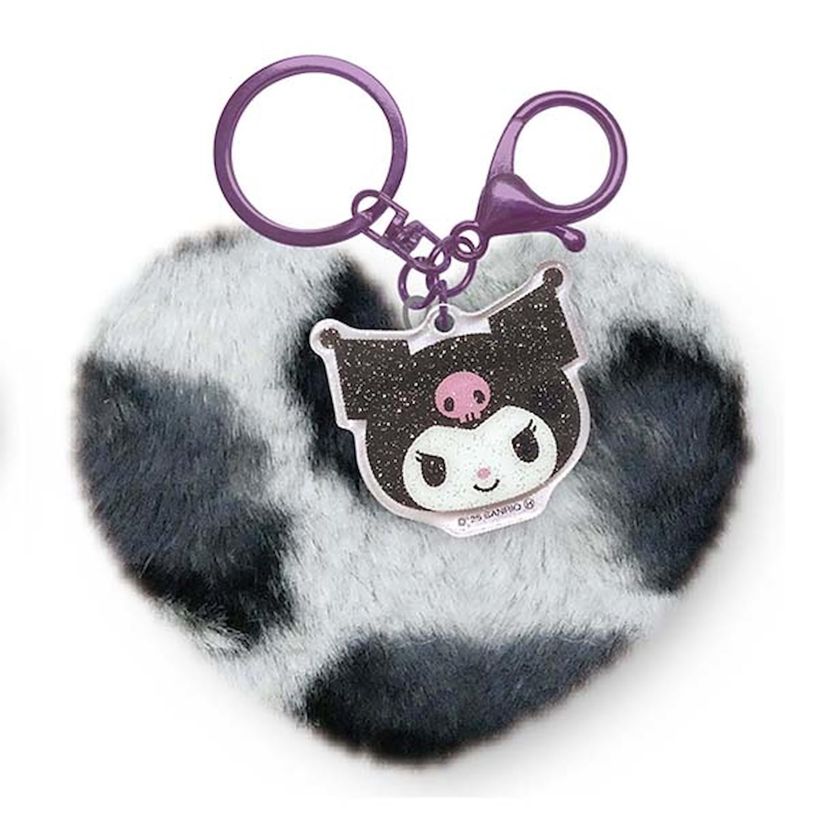 

Компания K Брелок-брелок из меха с персонажами Sanrio Куроми В8 x Ш10 x Г5 см В форме сердца SAC-HF2-KU