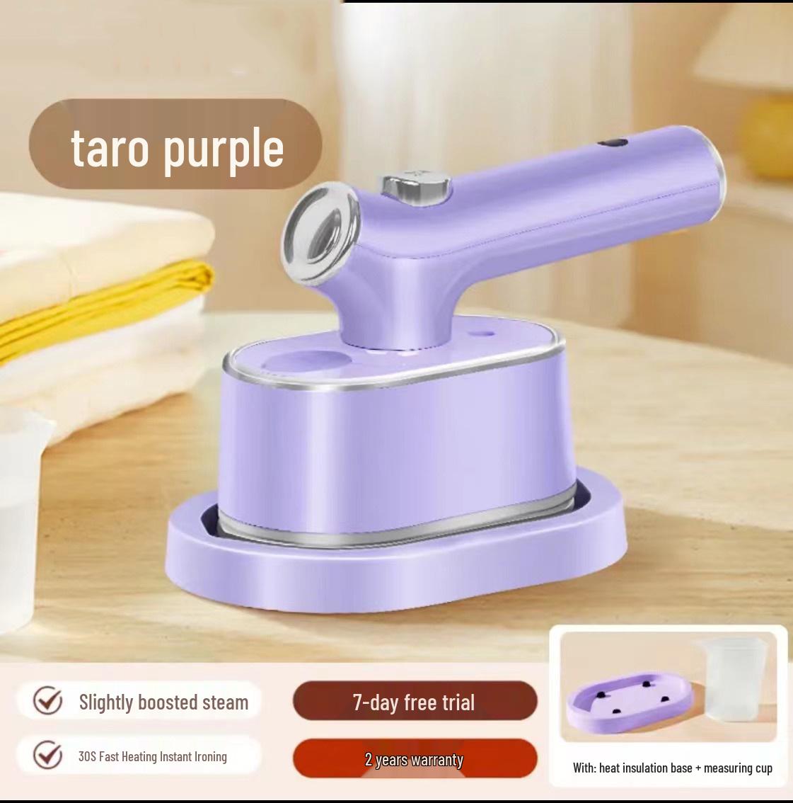 Compact Handheld Steam Iron: Portable Electric Iron for Clothes and Silk