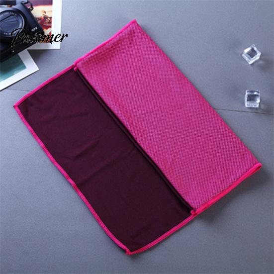 Breathable Running Towel Cooling Fitness Quick Drying Sweat Absorbing Large Rectangle Workout Men Women Gym Yoga Outdoor Sports Fast-drying
