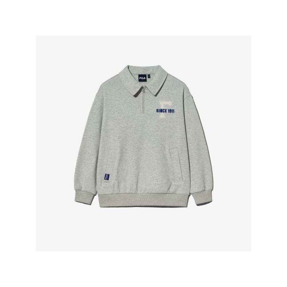 

[fila Kids] Pq Banjip Eri Sweatshirt Fk2pog3401x Sge q0zFk2pog3401xSge SLUBMELANGE/120