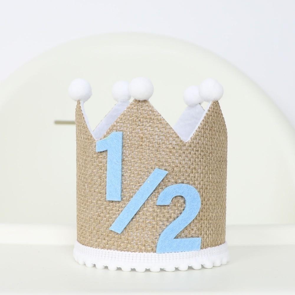 Boho 1st Birthday High Chair Banner Yarn Tassel Handmade Birthday Banner Wooden Bead Linen Hat Party Decoration Photography Prop
