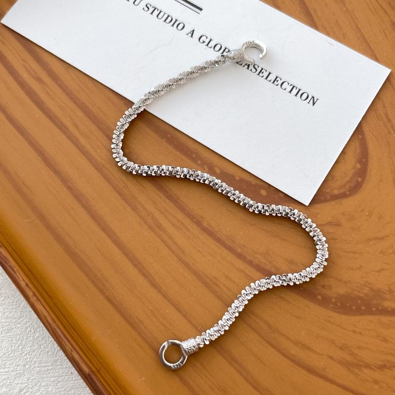 Banyan Tree S925 Silver Sparkling Luxury Women's Double Ring Bracelet 2024