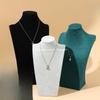 Jewelry Necklace Display Mannequin Stand for Sweater Chains