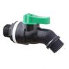 American Standard 3/4GHT Garden Hose Threaded Partition Plastic Bucket Faucet Rainwater Drum Container Lower Nozzle