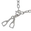 GUCCI Horsebit Necklace Silver925 45.1g unisex Used