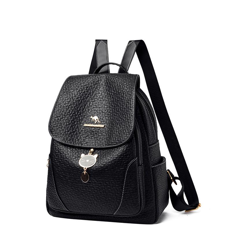 PU Backpack Women's Large Capacity Travel Backpack