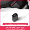 For Tesla Model Y Juniper 2020-2025 Front Seat Belt Silicone Protector Full Cover For Model 3 Seat Seatbelt Buckle Base Covers