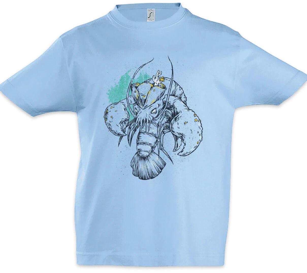 Sailor Lobster Kids Boys kids boys T-Shirt Diver Sailor Scuba Diving Lobster Diver Captain 130