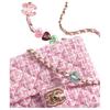 Chanel Twill Soft Woolen Flap Bag, Shoulder Bag, Crossbody Bag Mini Women's Pink AS3783-B10329-NM469