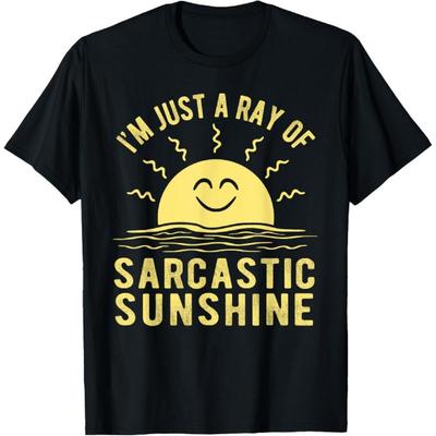 Sarkastischer Sonnenschein, Lustiges Sarkastisches T-Shirt für Männer & Frauen