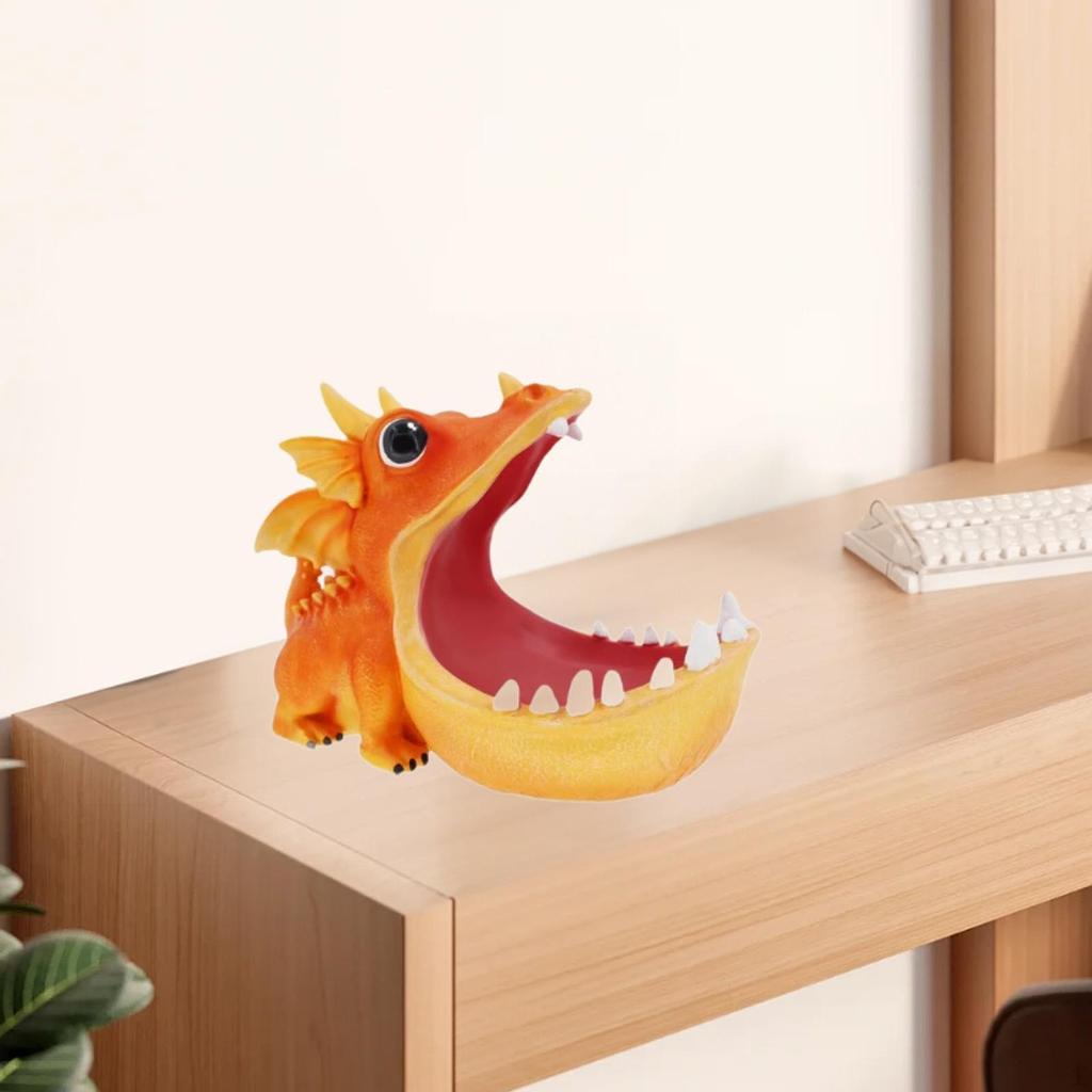 Φιγούρα Δεινόσαυρου Κλειδοθήκη Μπολ για Είσοδο Σπιτιού Διακόσμηση Γραφείου