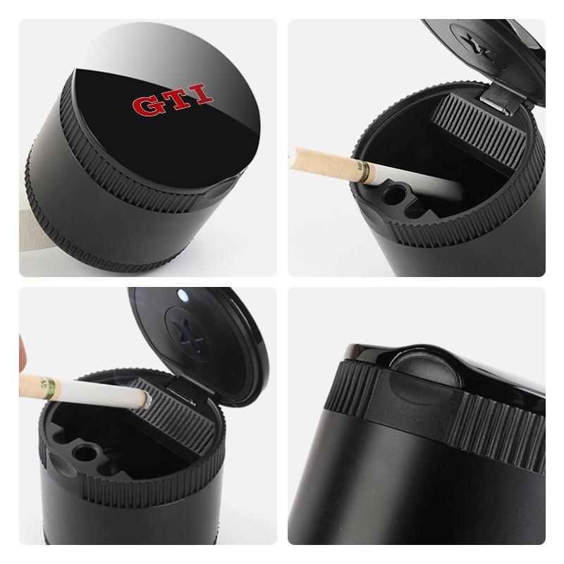 abcd1 Car Cigarette Ashtray Cup Holder Cigar Ash Tray Container For Volkswagen VW Golf GTI Polo Passat Scirocco Tiguan Jetta Touareg