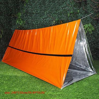 Emergency Sleeping Bag, Waterproof PE Survival Sleeping Bag Lightweight Warm Emergency Camping Bag Camping