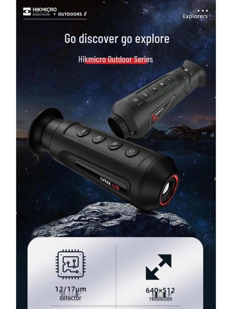 HIKMICRO OQ35 HD Thermal Imaging Night Vision Monocular for Bird Watching