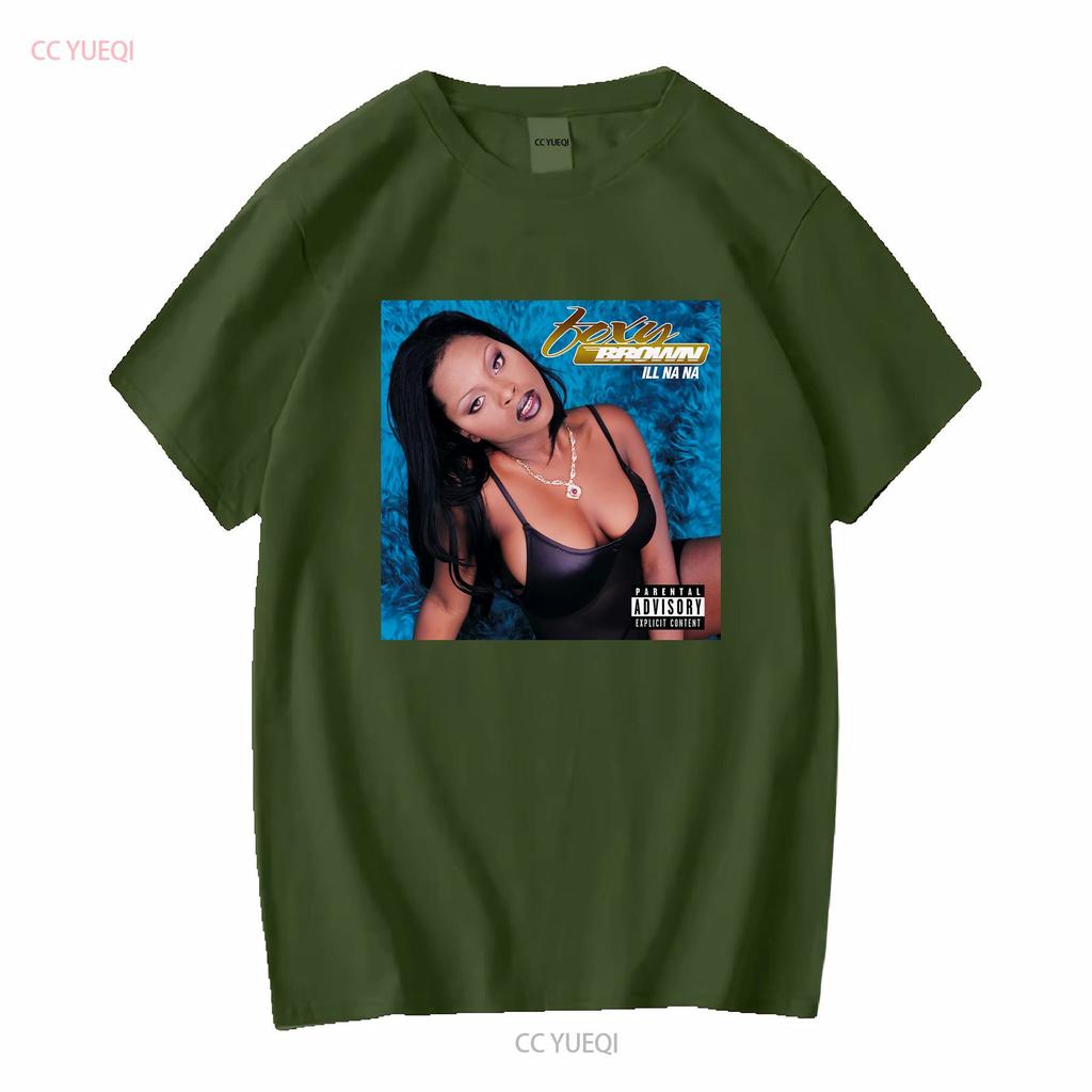 Foxy Brown Hip Hop Rap Black T Shirt S 5xl Long Or Short Sleeves Vintage Washed Soft Homme Designer Clothes