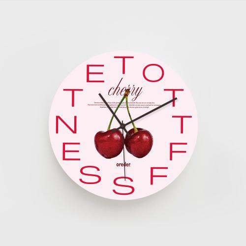 

[OREADER] OREADER Archive Clock Cherry Wall Clock NONE
