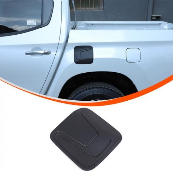 Fuel Oil Tank Cap Cover Matte Black For Mitsubishi L200 Triton MR -23