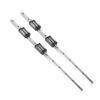 2pcs HGR20 700mm Linear Guide Rail & 1pc RM1605 700mm Ballscrew & BF12 BK12 Kit