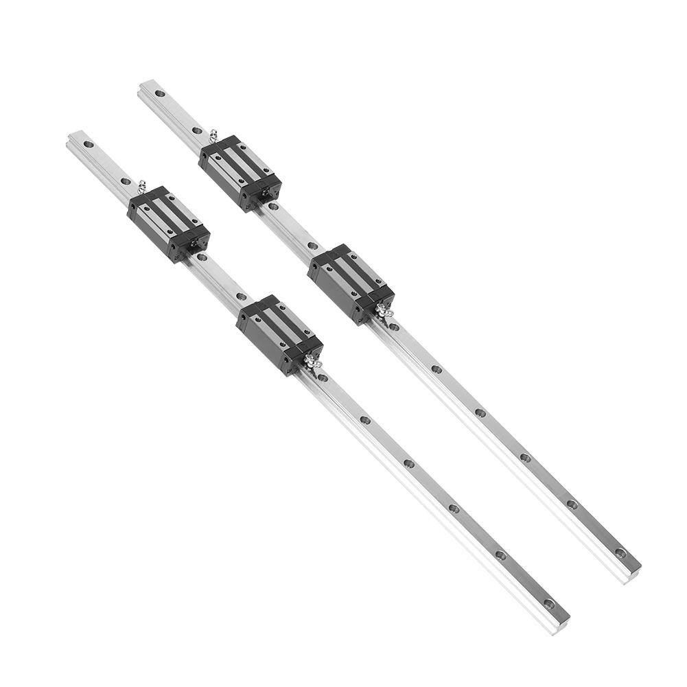 2pcs HGR20 700mm Linear Guide Rail & 1pc RM1605 700mm Ballscrew & BF12 BK12 Kit