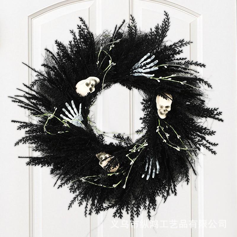 Halloween Door Hanging Decor Hand Prop Ghost Theme Party Decoration Home Yard Festival Setup