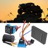 3650 Motor 2300KV+ 120A Brushless ESC + Program Card + Heat Sink Set for 110 RC Car