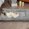 Non-slip Pet Plush Pad Surrounding Style Thickened Pet Mat Dog Sofa Bed Dog Crate Mat  Winter