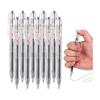 PATIKIL 0.5mm Gel Pen, Set of 10, Retractable Pen, Brown Gel Ink, Medium Point, Rollerball Pen, Smooth Writing, Quick Drying, Notebook, Memo, Office