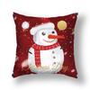 Home Christmas Cushion Cover Pillowcase Christmas Pillowcase Sofa Decorations Happy New Year Pillowcase Funda De Almohada