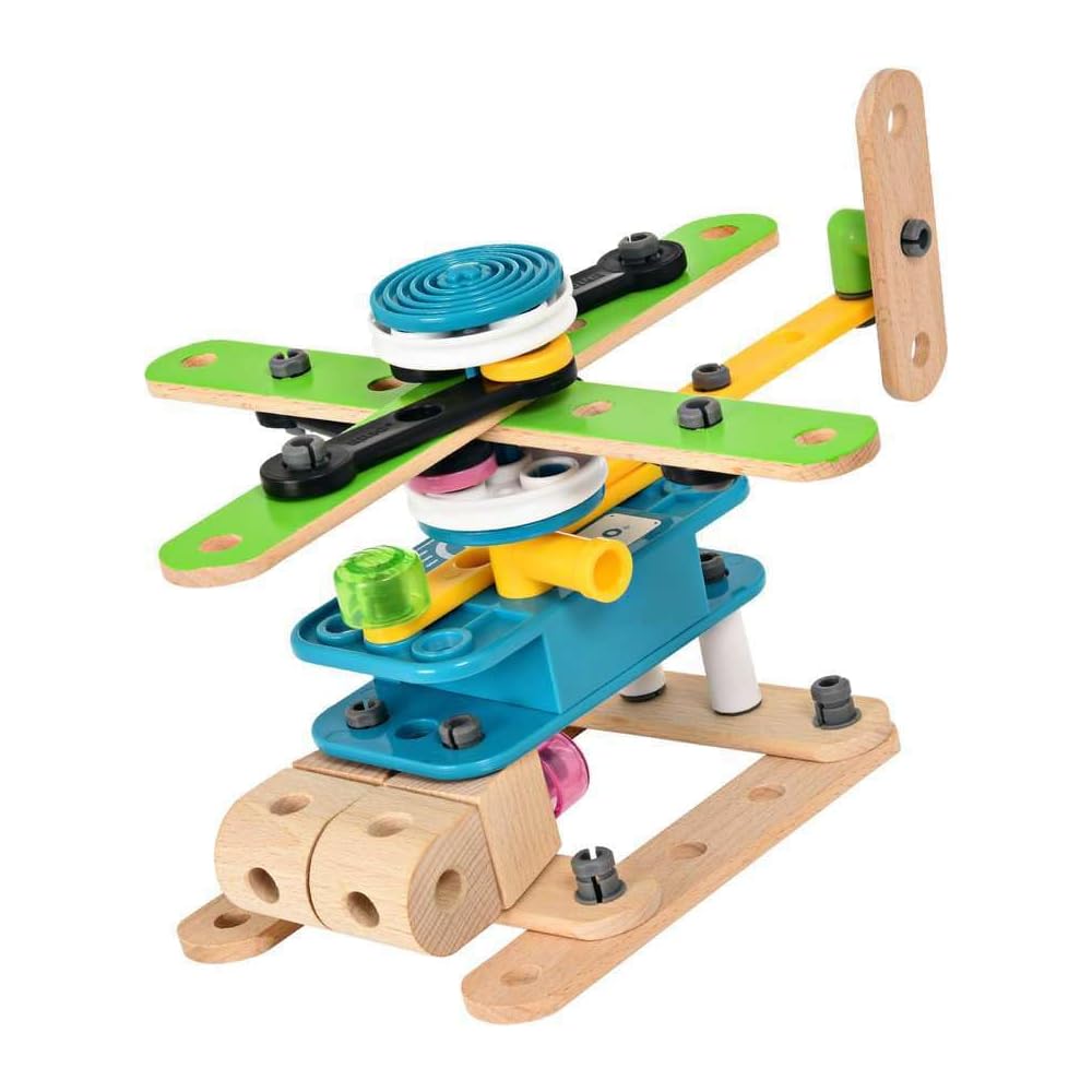Brio Builder Motor Set 34591 121 Pieces Wooden Toy for Ages 3 and Up Construction Play