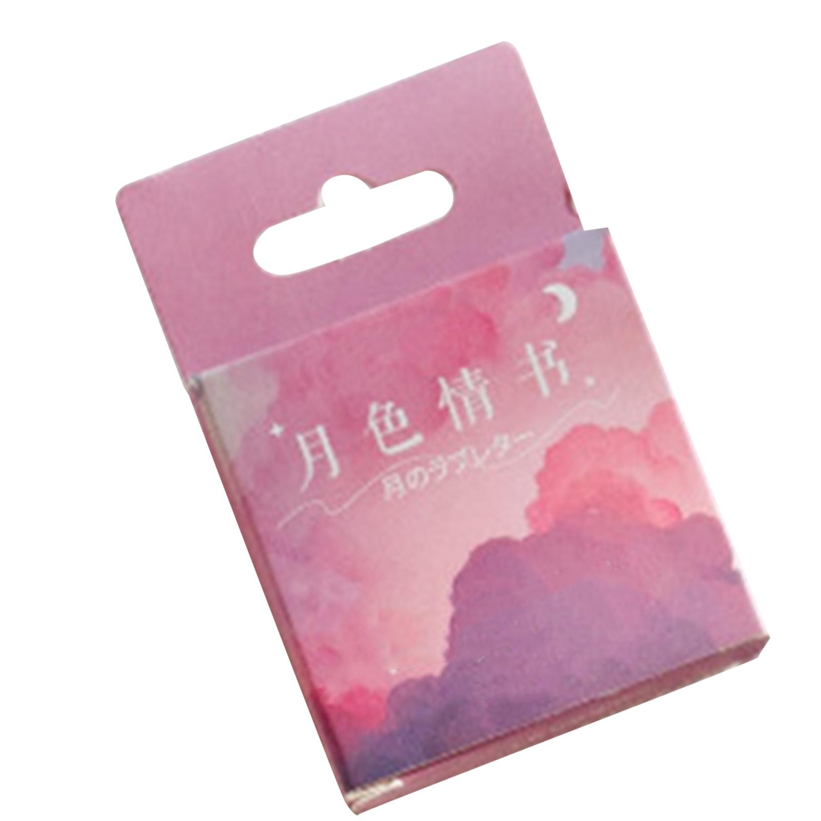 

46 листов Романтический пейзаж Наклейка DIY Богатые узоры Декоративные наклейки для планера Декаль для фото