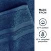 (4 pack  Performance Solid Washcloth 12" x 12" Indigo