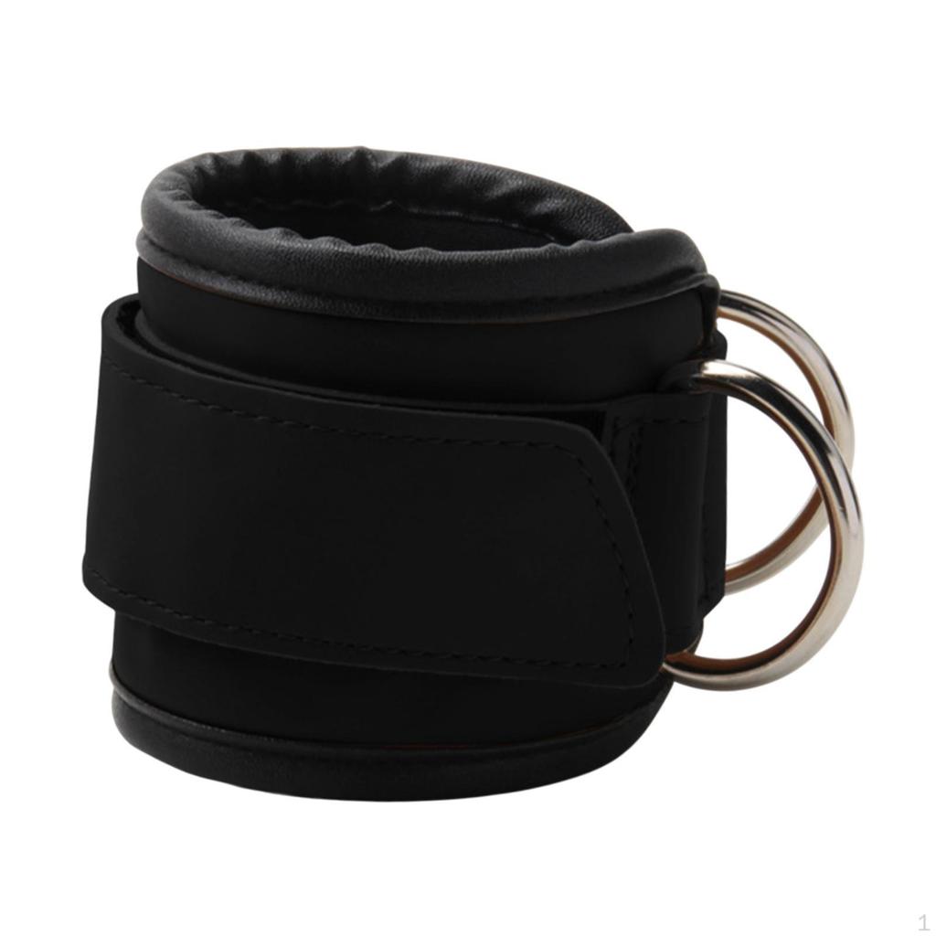 Adjustable Ankle Cuff for Kickbacks And Leg Training with Resistance Bands