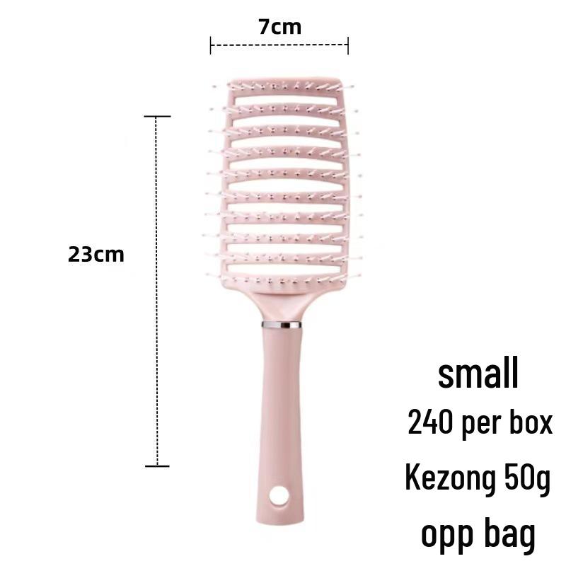 Large Curved Anti-static Backcombing Air Cushion Massage Comb
