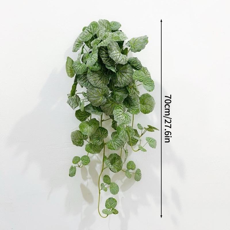 Green Leaf Artificial Plant Decoraitons Wall Yard Garden Ornament Table Decoration Desk Accessories Room Decor