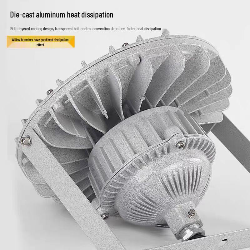 LED Explosion-Proof Light for Industrial & Mining: Round, Isolated Drive