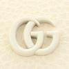 Gucci GG Marmont Leather Key Case with 6 Key Hooks Boutique (456118, 17WEN, 9022) (White) Line, Women's [Used]
