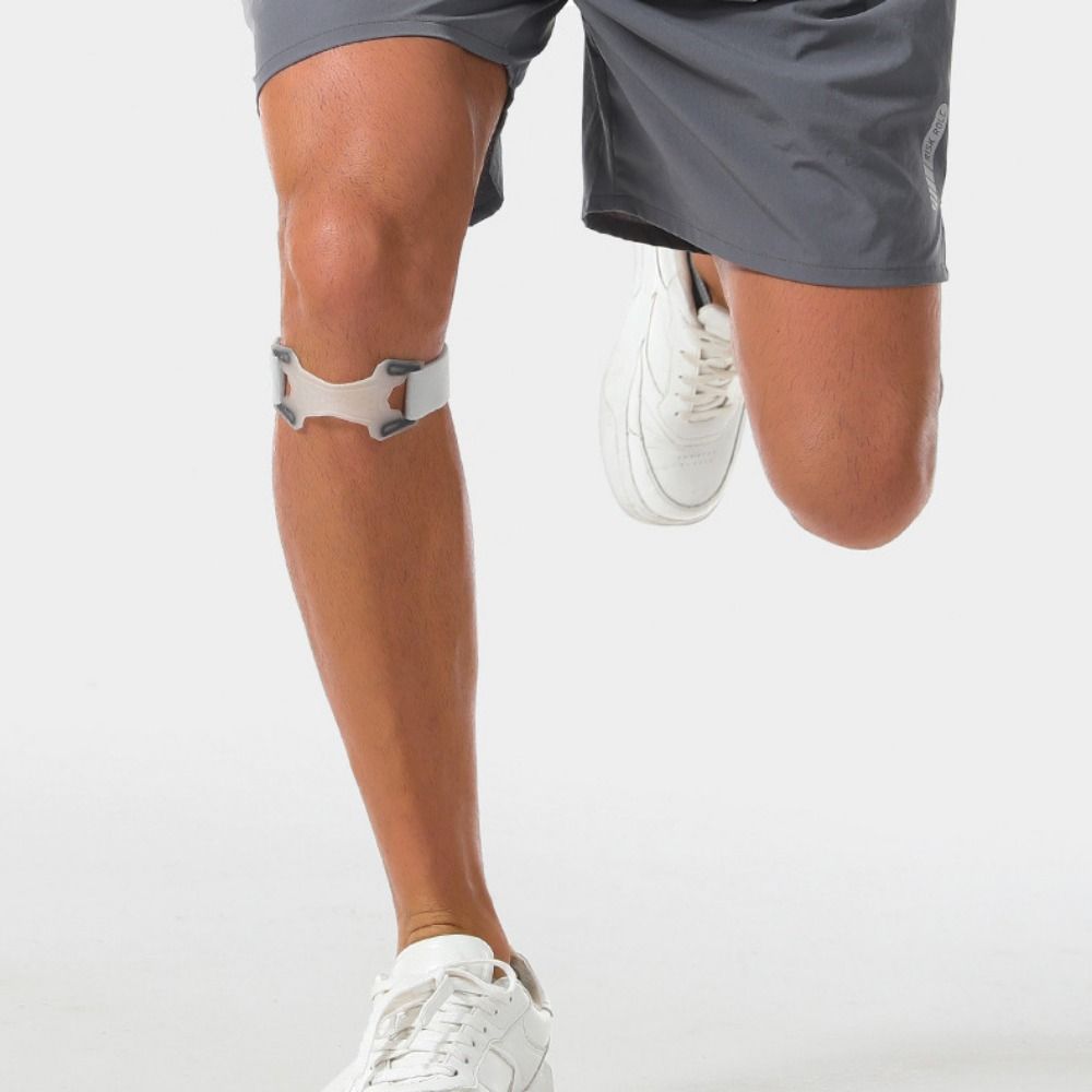 1Pair Breathable Knee Patella Support Adjustable Sport Knee Wrap Fitness Supports Sports