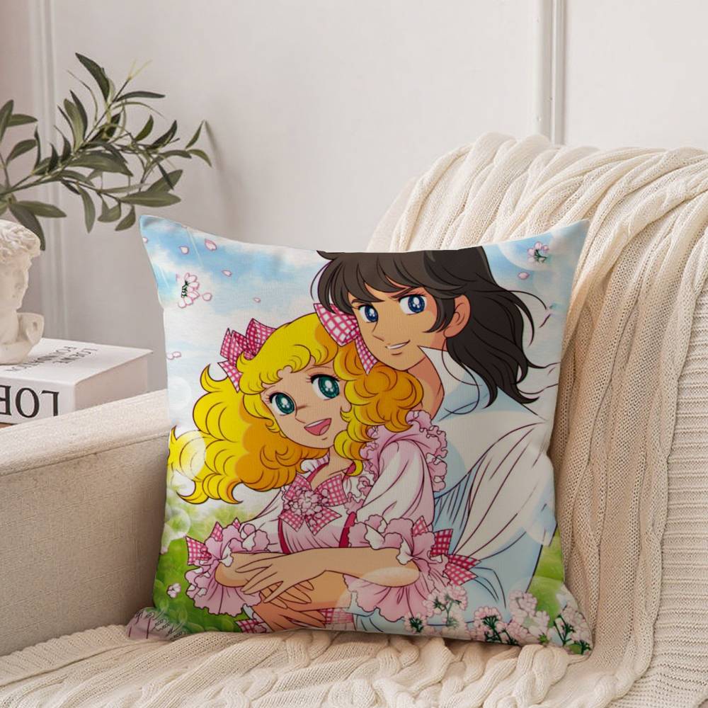 C-Candy Candy Anime Pillow Case Home Decor Throw For Sofa Bed Car Room Decor Gift Idea