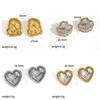 Modern Style Stainless Steel Geometric Earrings For Women Summer