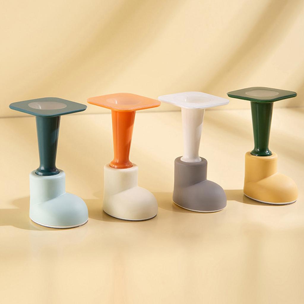 Kreativer Silikon-Türpuffer Weicher & Langlebiger Silikon-Türstopper-Schutz Schützt Wände Problemlose Installation