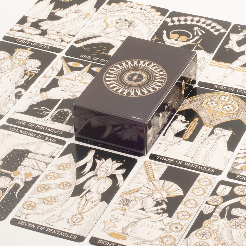 Symbolic Soul Tarot 78pcs Study Deck for Beginners 10.3*6cm Board Games Cards