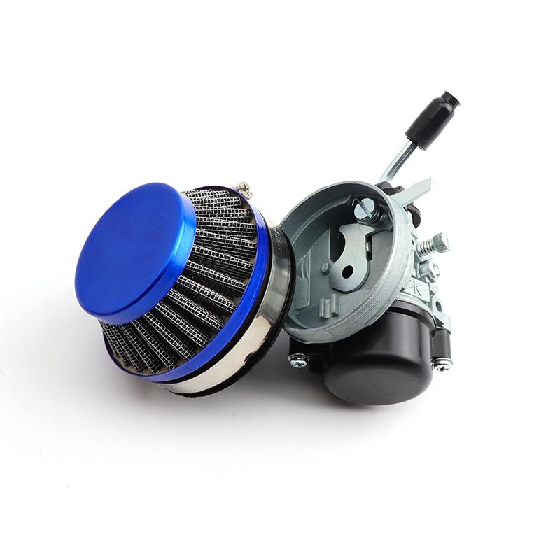 19mm Carb Carburetor 58mm Air Filter For 50 60 80cc Motorized Bicycle 47cc 49cc 2-Stroke Engine Mini Moto Pocket Bike ATV Quad