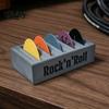 Creative Gift for Guitarists 3D Printed Guitar Pick Holder, Multi Slot Storage Display Trendy Music Decor Box, Desktop Organizer, Players &