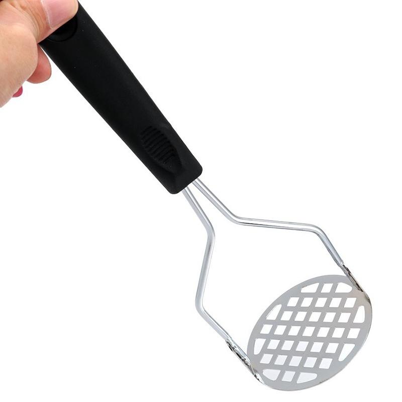 New 2016 New Style Potato Masher Stainless Steel Pressure Mud Crushed Fruit Food Pressure Masher