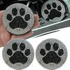 Diamond-Inlaid Anti-Slip Car Cup Holder Mat - Universal Fit, Interior Decoration