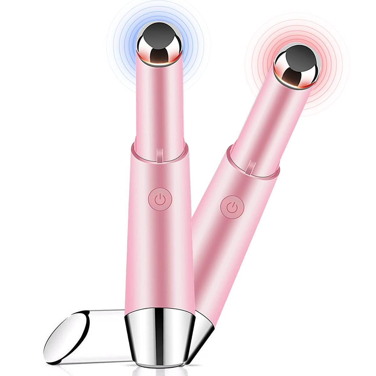 

Интенсивный уход за глазами, косметический прибор для глаз с ионами, 3 USB и для рта, в день, розовый, уход, тепло, индукция, микровибрация, двухцветный светодиод, омолаживающий кожу, режимы,