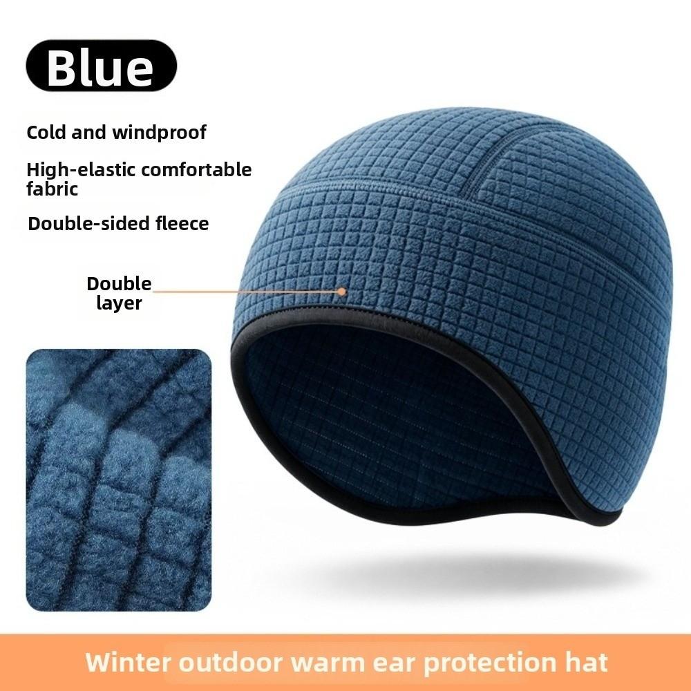 Double Layer Winter Beanie Ear Coverage Thermal Skull Cap New Ear Flap Beanie Men and Women