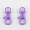 Pack of 20 Colorful Plastic Lobster Clasps Keychain Accessories Plastic Texture for Jewelry Making and Craft Projects