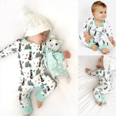 fox jumpsuit baby