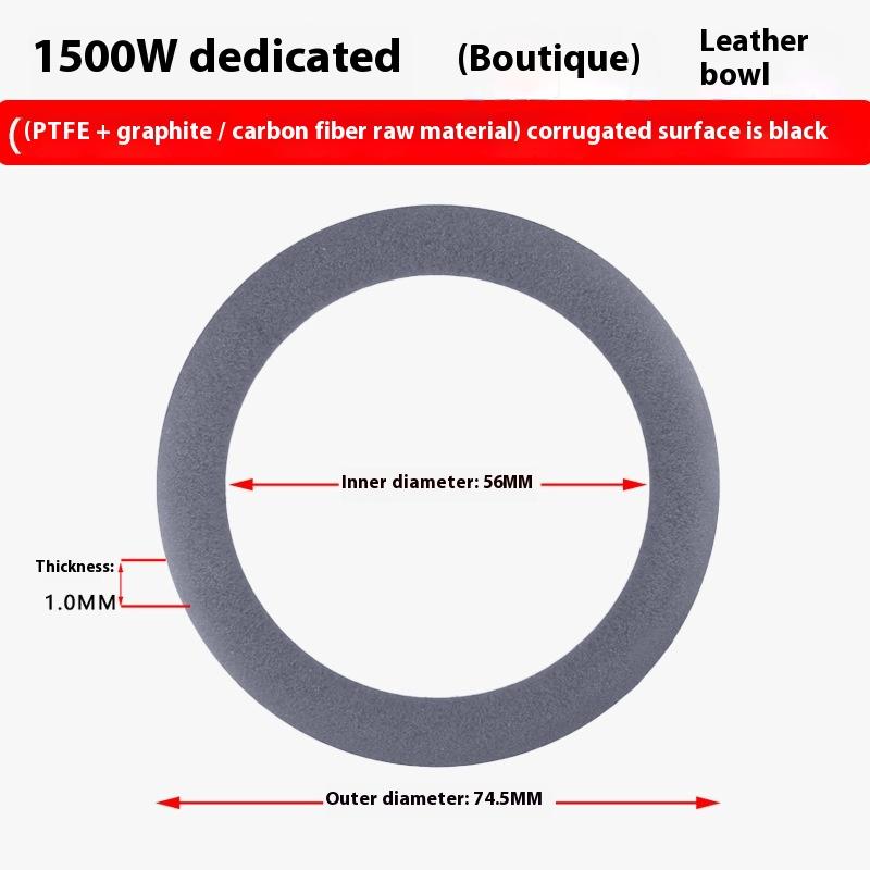 5 Pcs Air Compressor Parts Piston Ring Bowl Ring Wear-Resistant Nebulizer Ventilator Medical Air Pump Piston Ring